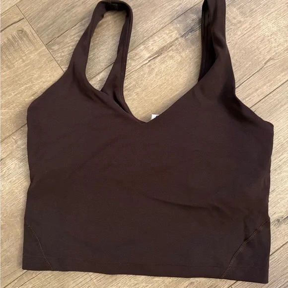 lululemon athletica Other - Lululemon Athletica Dark Brown Top